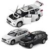 Toyota Alloy Highlander Car Model With Sound Light Steering For Kids Gift