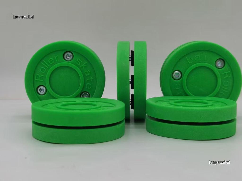 Ice Hockey Dual-Layer Training Ball for Roller and Field Games