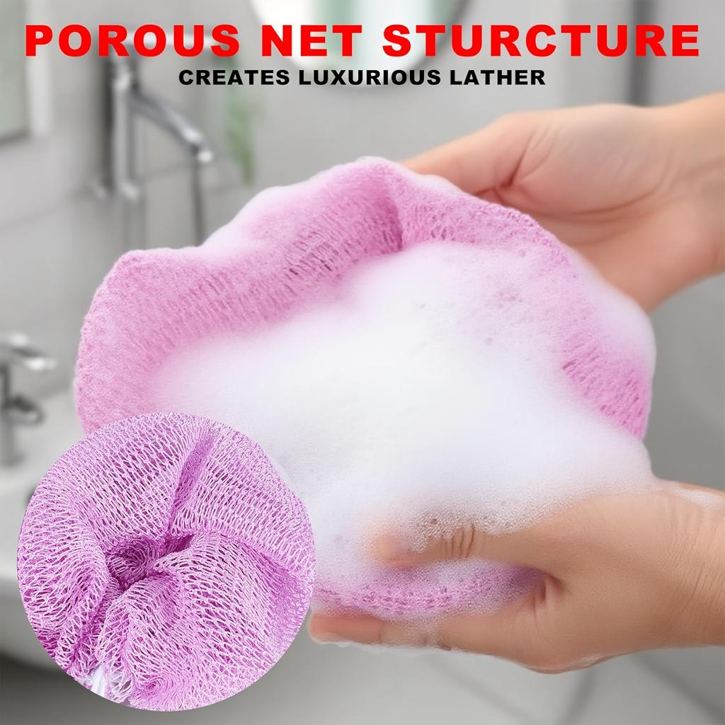 1ks Africké síťované houby Autentická exfoliační koupelnová houba Drhnoucí Hloubkové čištění Pro zjemnění paží, chodidel, zad, krku, nohou, těla
