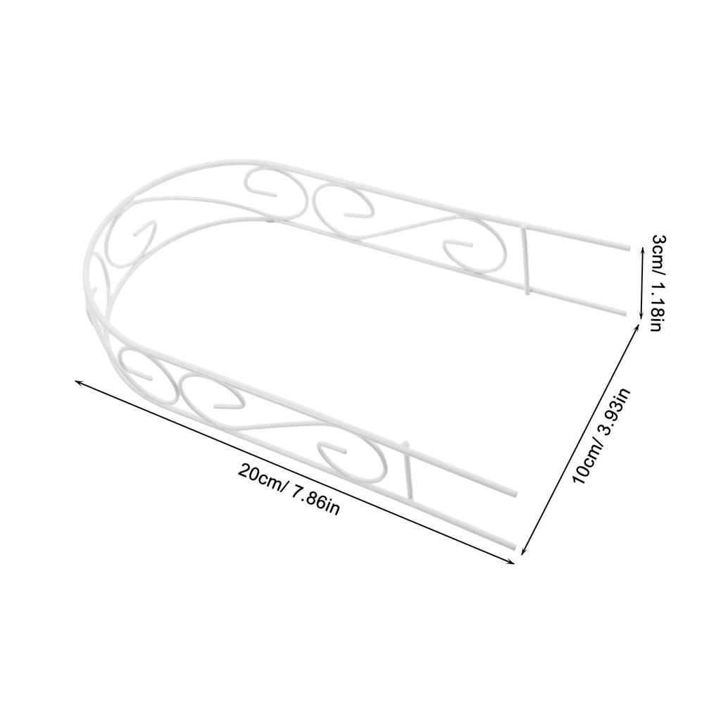 Mini Wedding Arch DIY Miniature Garden Decoration Elegant Romantic Arch for Fairy Garden Micro Landscape Accessories
