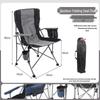 Portable Outdoor Folding Sea Dog Camping Chair with Armrests