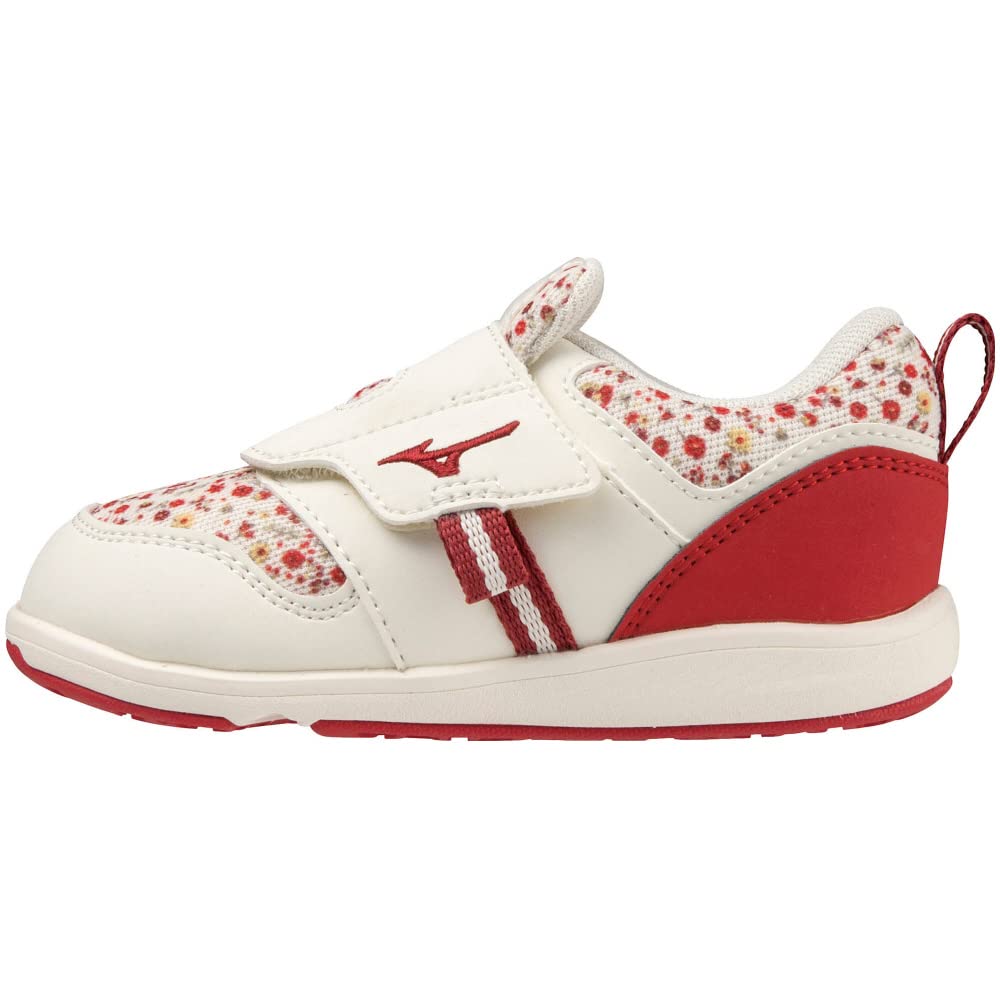 

Mizuno Premore Infant 2 Sizes Athletic Boys and Kindergarten Size Kids Shoes, 13-16cm, Shoes, Girls, Shoes, Off-White/Red, 14.5cm