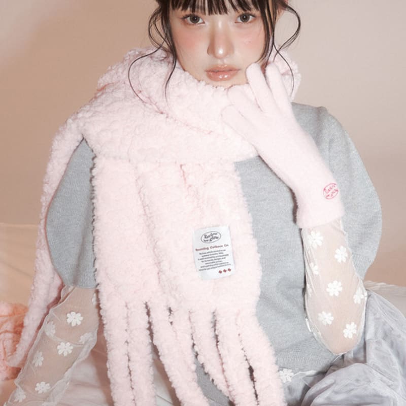 

RECLOW CLOUDY MUFFLER PASTEL PINK PACKAGE BOX (gift wrapping available) (5,000 won)