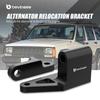 BEVEE 4.0L Alternator Relocation Bracket Kit for Jeep XJ Wrangler Cherokee 1996-2002