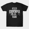 Men Black Print T-shirt 90S Pulp Band No-Cut Transfer Paper Print Cotton Tshirt