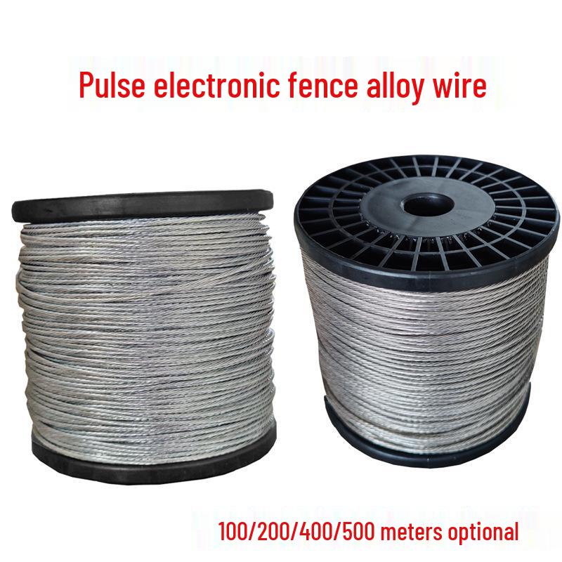 High Voltage Pulse Aluminum-Magnesium Alloy Fence Wire