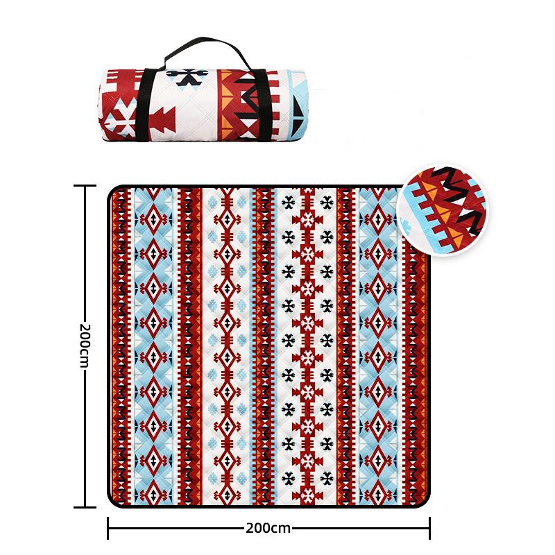 Camping Mat Waterproof Foldable Floor Mat Waterproof Blanket Easy-Clean Outdoor Camping Mat For Festival Travel Picnic