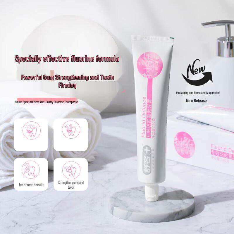 

Shuke+ Anti-Cavity & Fresh Breath Toothpaste