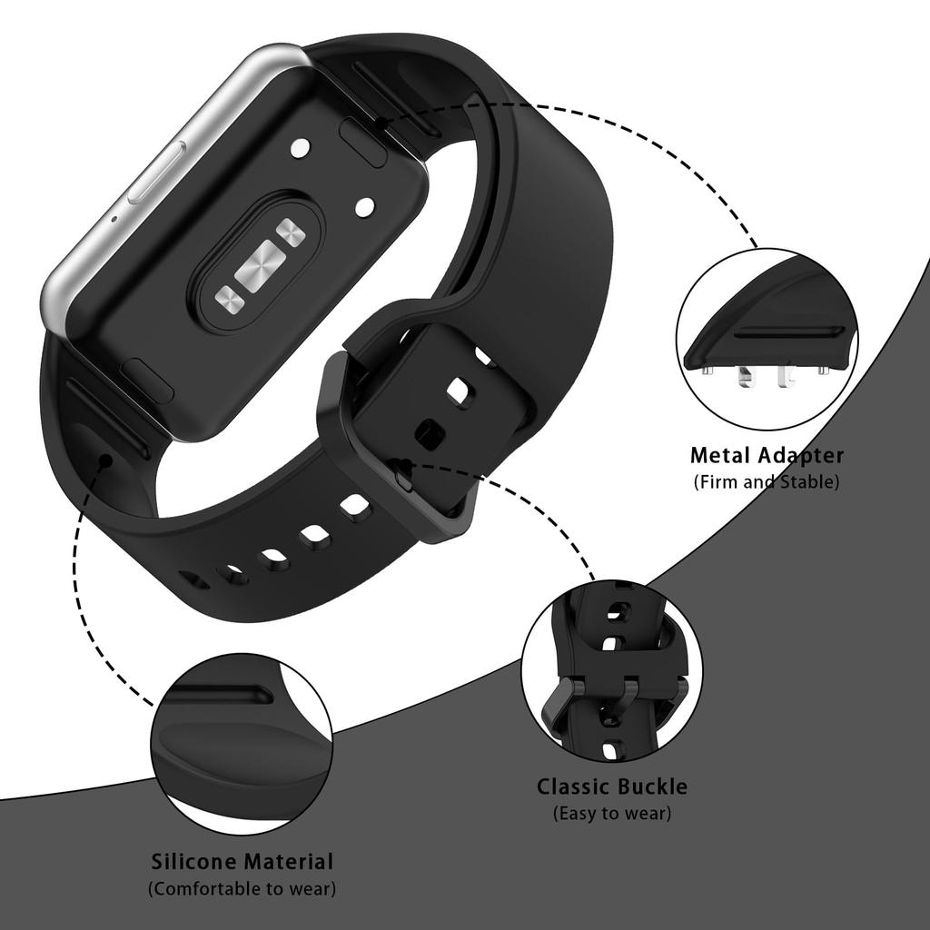 Sport Silicone Strap for Samsung Galaxy Fit 3 Band Smartwatch Rubber Bracelet Correa for Samsung Galaxy Fit3 Straps Accessories