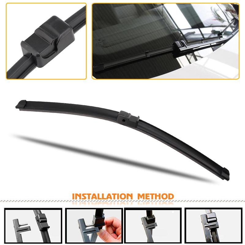 Car Wiper Blade Front Window Windscreen Windshield Wipers Blades Side Pin Auto Accessories For Alfa Romeo 159 23"+18" 2005-2011