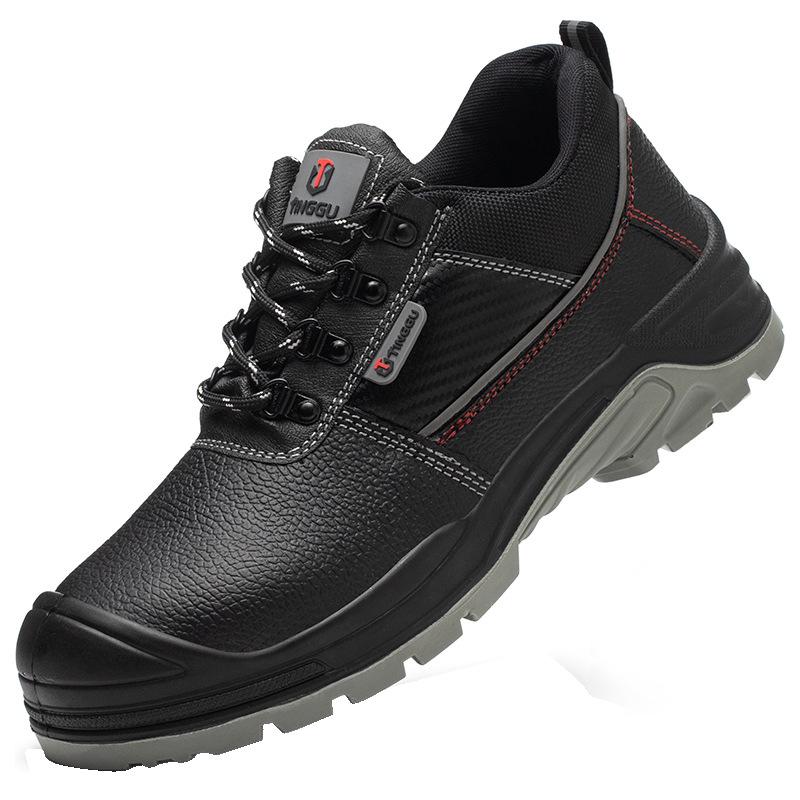 In-Stock Men s Anti-smash, Anti-piercing, Anti-static Protective Safety Shoes with CE Certification EU 46