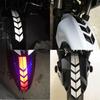 Motorcycle Arrow Stripe Stickers Fender Paste Universal Waterproof Oilproof Reflective Motorbike Tape Decal Moto Accessories