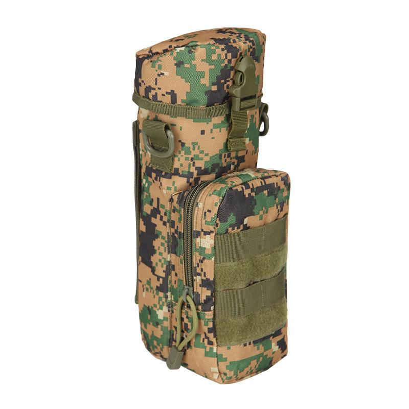 Tactical Molle Water Bottle Bag Pouch Holder Outdoor Travel Camping Hiking Cycling Fishing Hunting Water Bottle Kettle Carrier