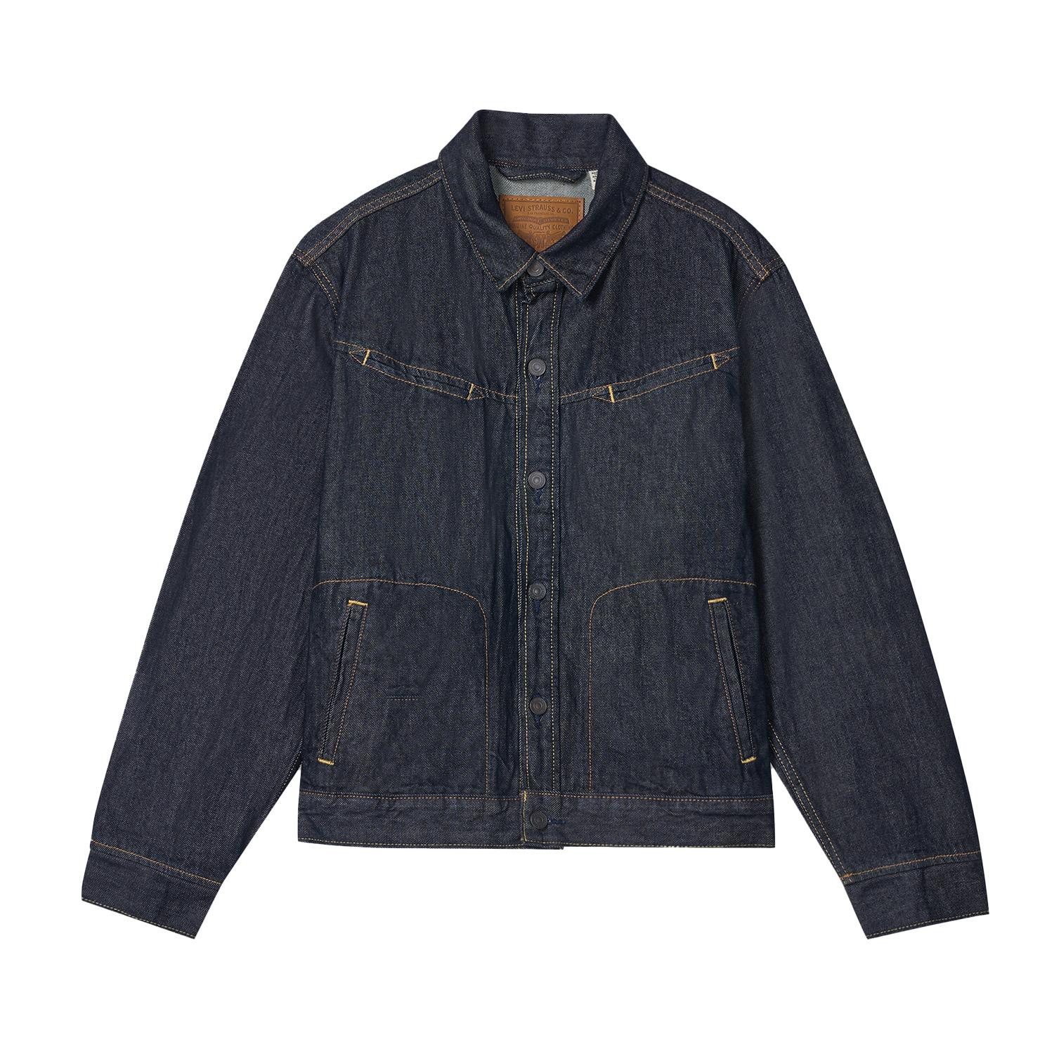

Levis Свободная Классическая Винтажная Универсальная Джинсовая Куртка Унисекс куртки 005AD-0002 S