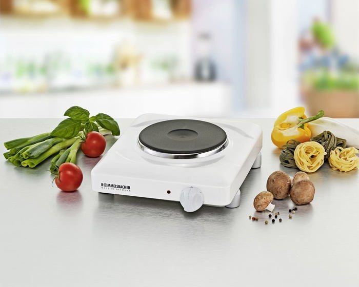 Plaque de cuisson - rommelsbacher - ths 1090 - 1000 w - 7 niveaux - blanc