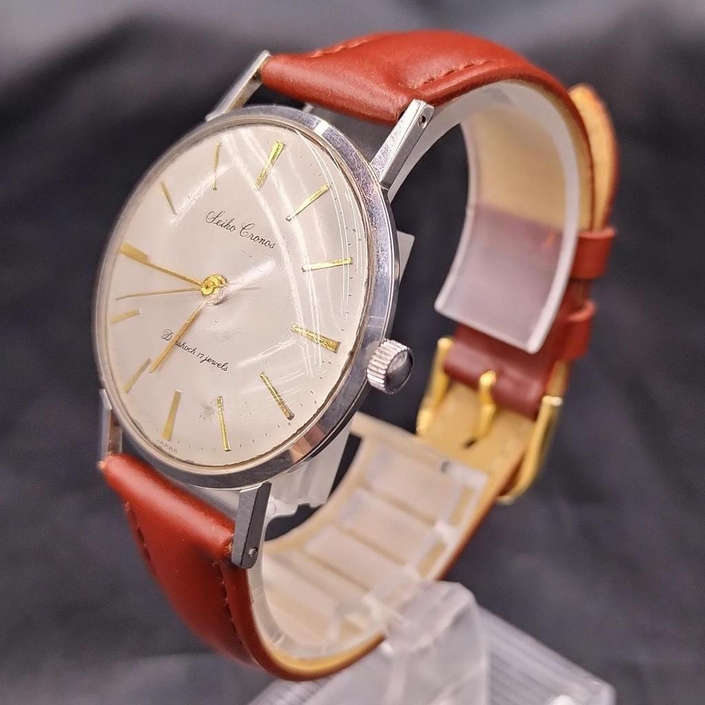 Used SEIKO Chronos manual winding watch