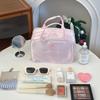 Korean Style Large Capacity Denim Makeup and Toiletry Travel Bag
