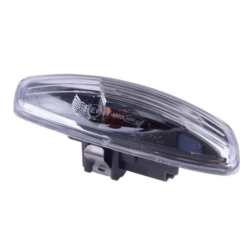 1 Pair Side Mirror Marker Turn Signal Indicator Light Clear Lens 6325G5 6325G6 Fit for Peugeot 207 308 RCZ
