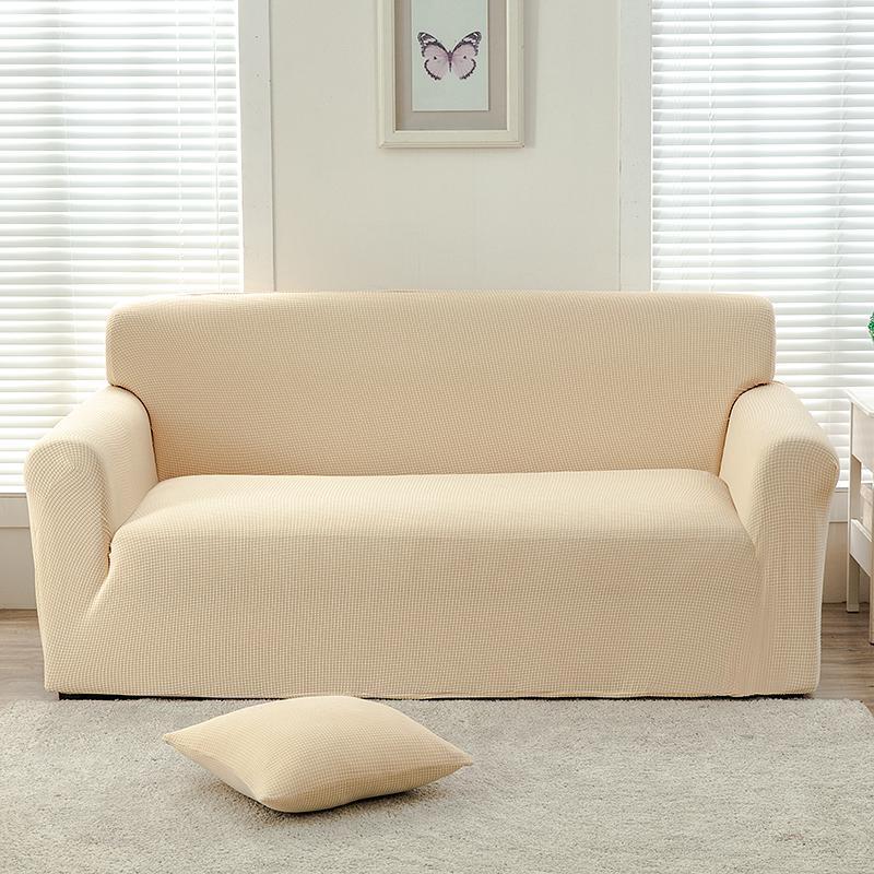 Wasserdichter, elastischer Sofabezug aus Maissamt, verstellbare Stretch-Schonbezüge, Eckcouchbezüge für 1/2/3/4 Sitzer, L-Form