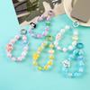 Iigen Cartoon Sanrio Hello Kitty Melody Kuromi Cinnamoroll Letter Toy Phone Chain Keychain Pendant Charms Backpack Decoration