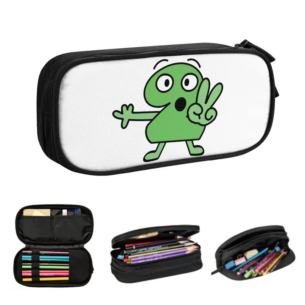 TWO BFDI Pencil Cases Big Capacity Pen Bags Pen Box Pencil Pouch For Boys Girls Students Stationery School Office