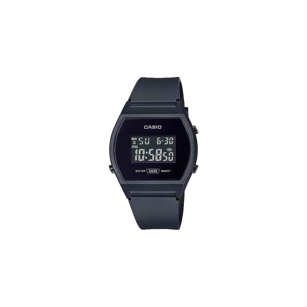 Casio Collection LW-204-1BEF Unisex Watch Black Resin Band