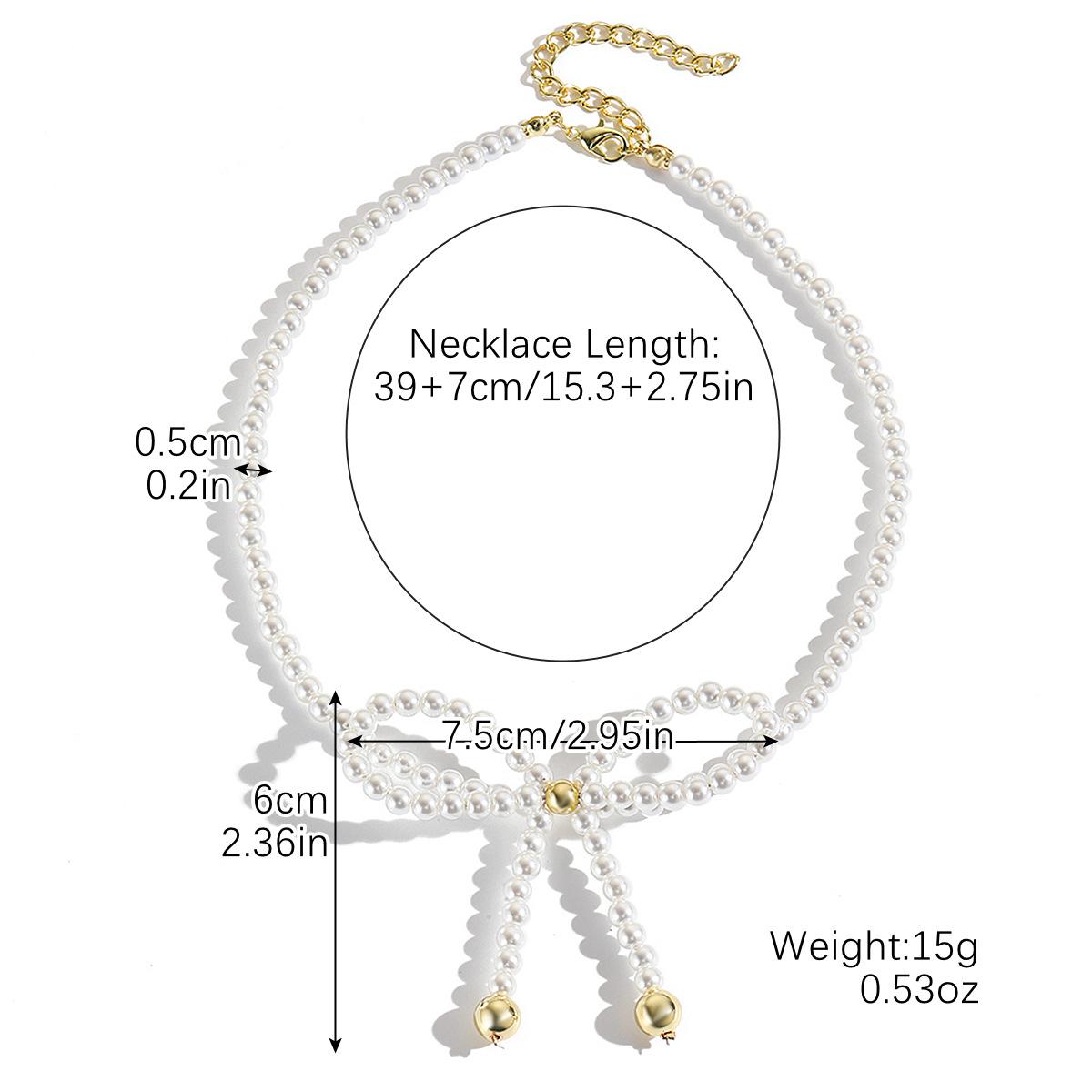 

Ожерелье для женщин Французские супер феи Серьги бисерный бант ожерелье серьги браслет комплект Красивое элегантное ожерелье для нее