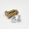 High-Strength 8.8 Grade Blue Zinc Plated Carbon Steel Hex Bolt for Construction Sites