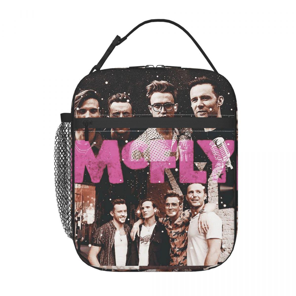 McFly Band Insulated Lunch Bag for Women Kids Portable Food Boxes Thermal Lunch Box Tote One Size