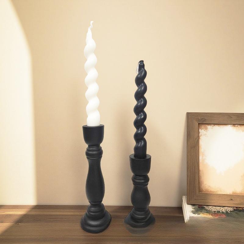 Roman Column, Retro French Style, High - End Scented Candle Holder Base for a Candlelit Dinner