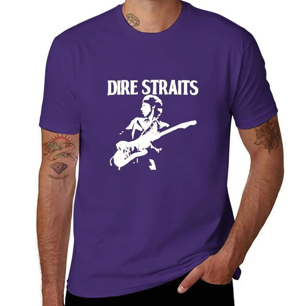 Dire Straits T-Shirt Anime T Shirts Graphic T Shirts Street Wear Tee Shirts for Men