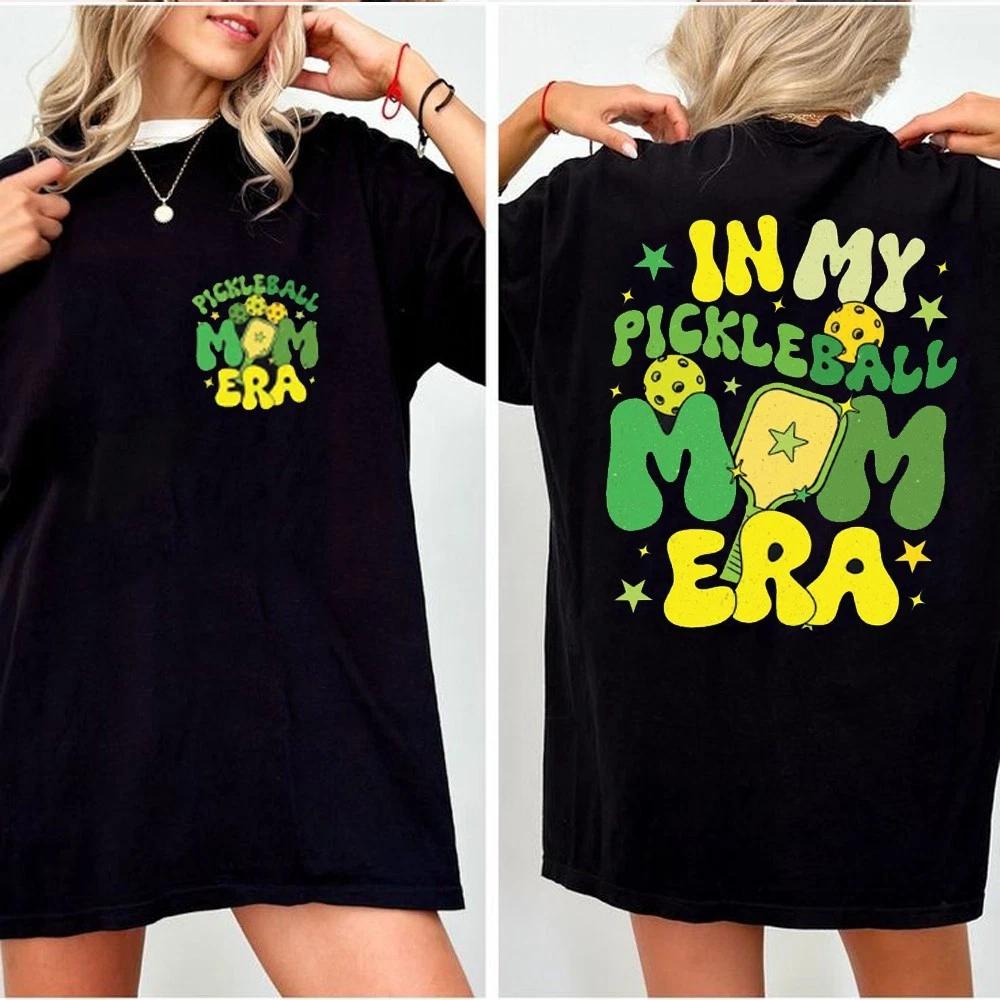 In My Pickleball Mom Era T-shirt, Mother s Day Gift for Pickleball Mom Lovers 2XL