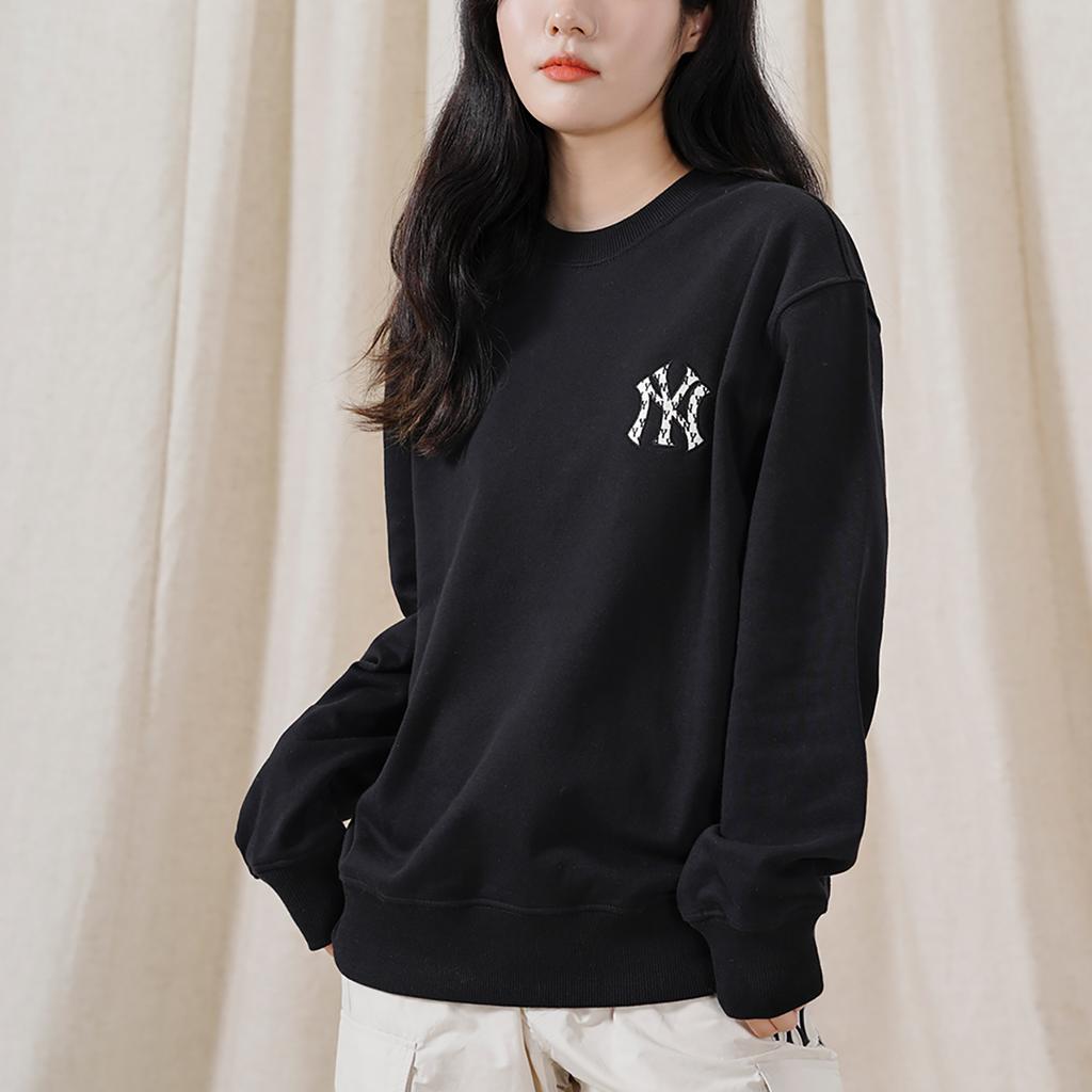 New MLB Sweatshirts Unisex Black 3AMTM0124-50BKS