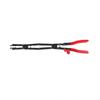 Long Reach Hose Clamp Plier Adjustable Gripping Ends Automotive Spring Tool Locking Ratchet