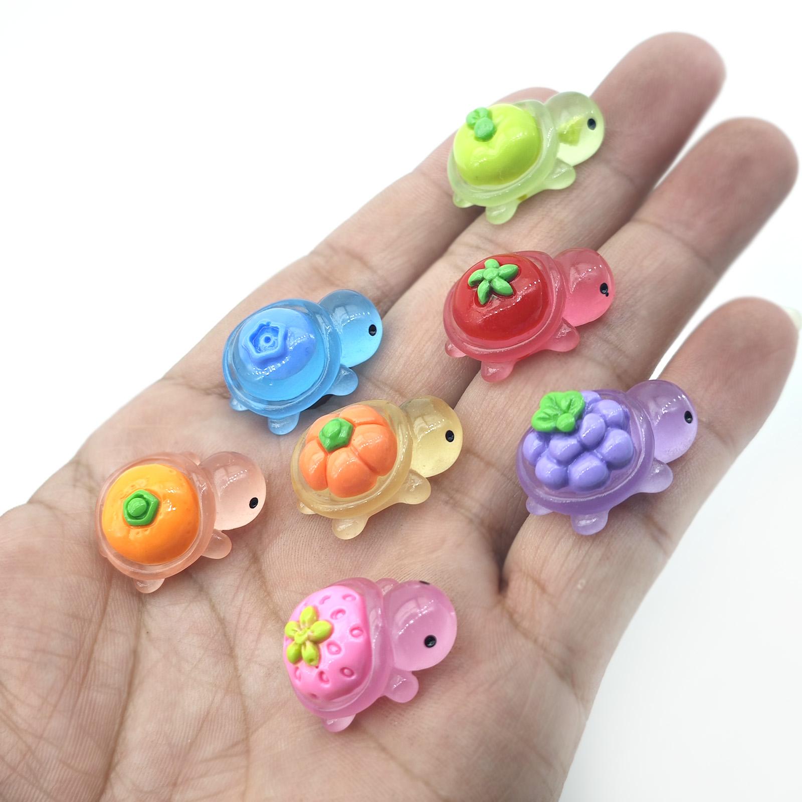 

50/30PCS Cute Mini Ocean Resin Turtle Animals Tiny Sea Animals Figurines Marine Miniature Aquarium Ornaments Home Decorations 30pcs
