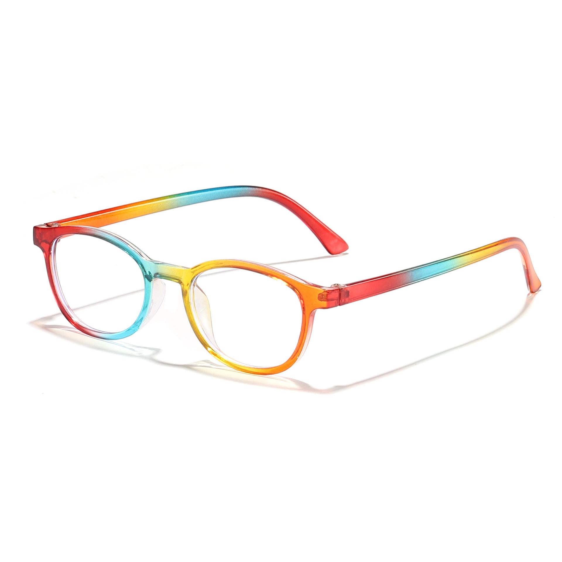 

Transparent Round Computer Glasses Frame Women Men Anti Blue Light Rectangle Eyewear Blocking Optical Spectacle Eyeglasses MULTI