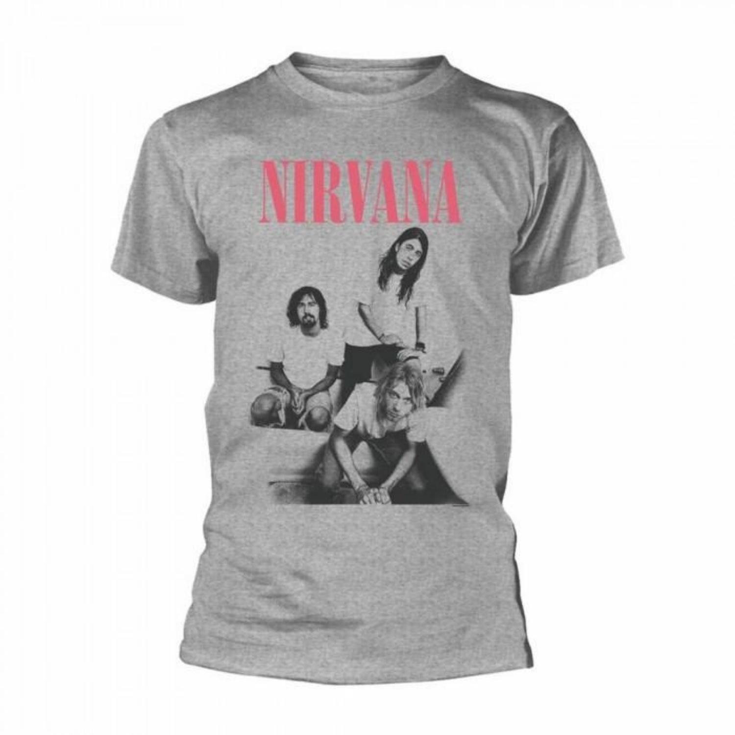 Nirvana Unisex Adult Bathroom Photograph T-Shirt S