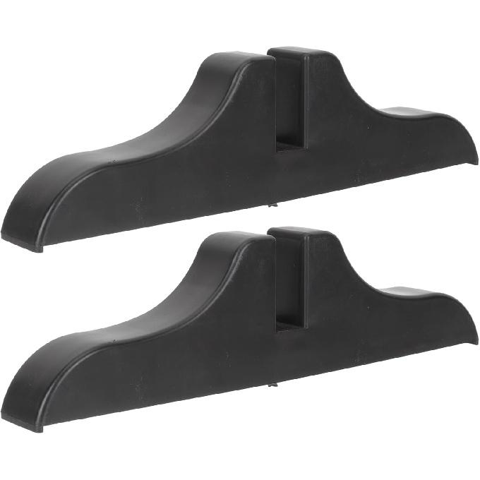 

2 шт. Складная подставка для перегородки, Пластиковые ножки для экрана, Основание для перегородки для отеля, дома, офиса, Черный