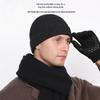 Men's Woolen Beanie for Large Heads - Thick, Warm, Breathable, Sweat-Proof, Ideal for Autumn & Winter