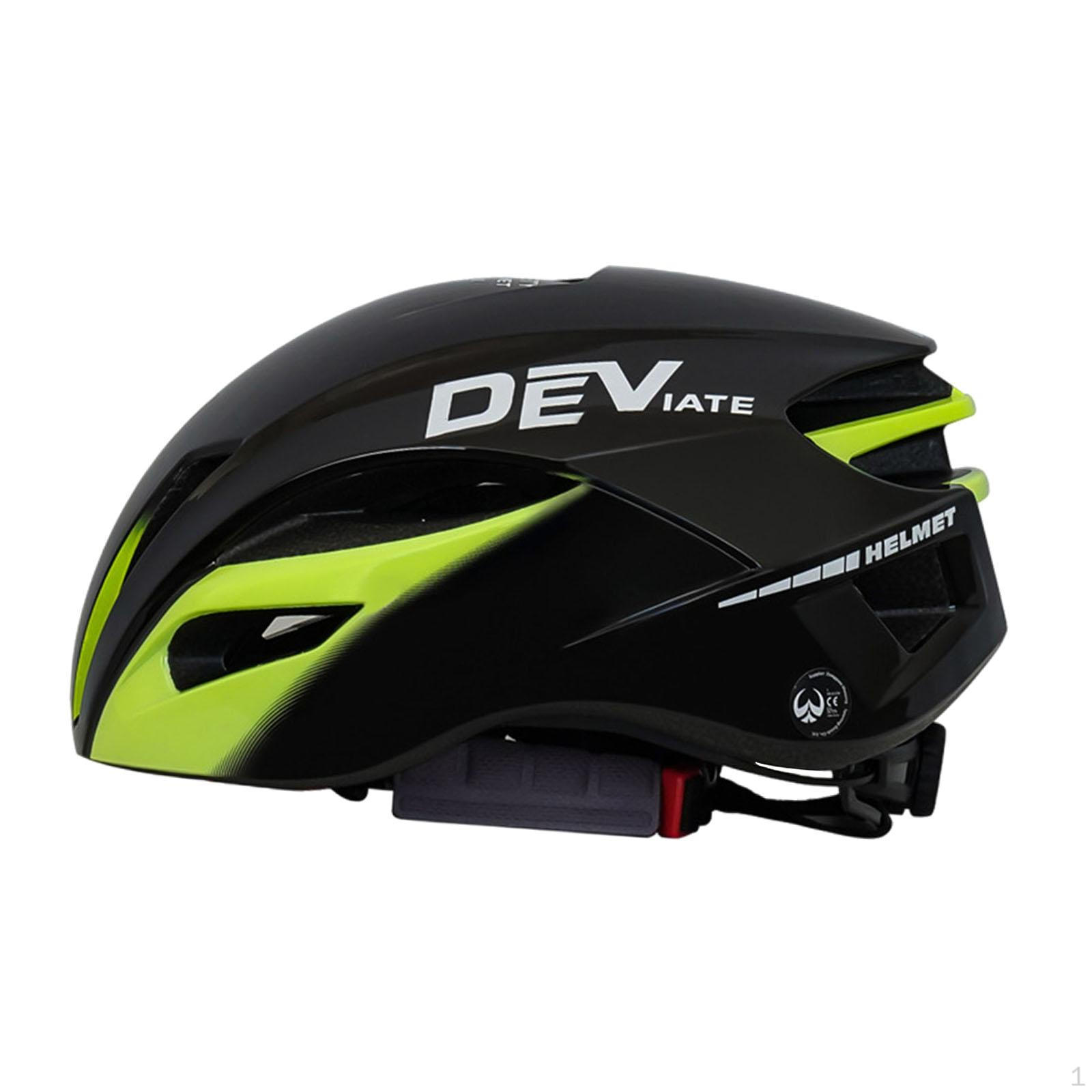 

Bike Helmet for Women Men Equipment Sports Mountain Road Beginners жёлтый