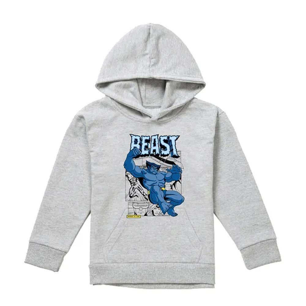 X-Men Childrens/Kids Beast Comic Pull Over Hoodie