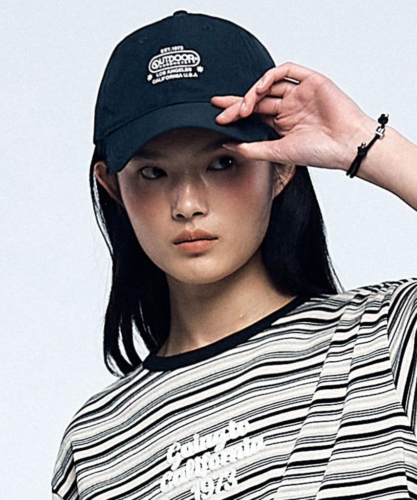 OUTDOOR PRODUCTS Multi-Logo Nylon Ball Cap (Black)