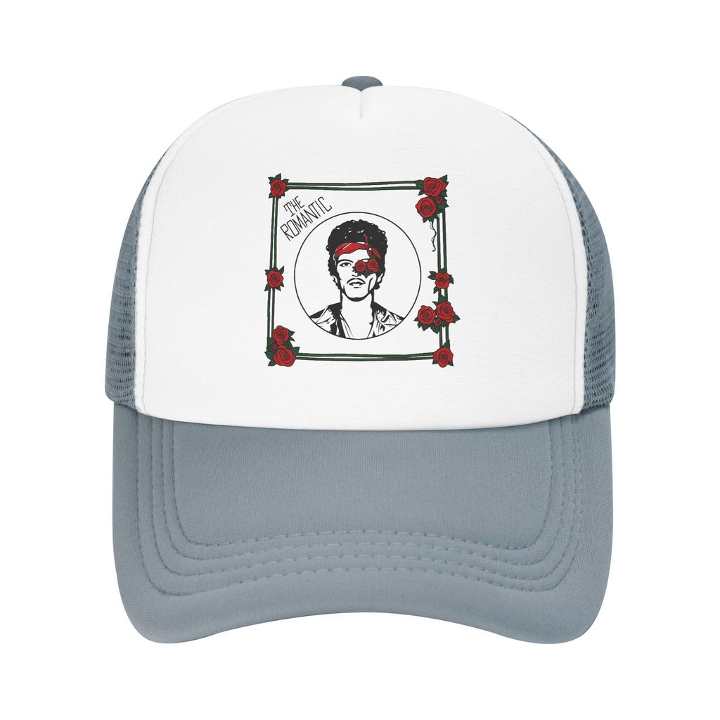 Bruno Mars The RoUnisextic Tour Sun Hats Casual Baseball Cap Spring Trucker Hat Breathable Hippie Snapback Cap Unisex Women