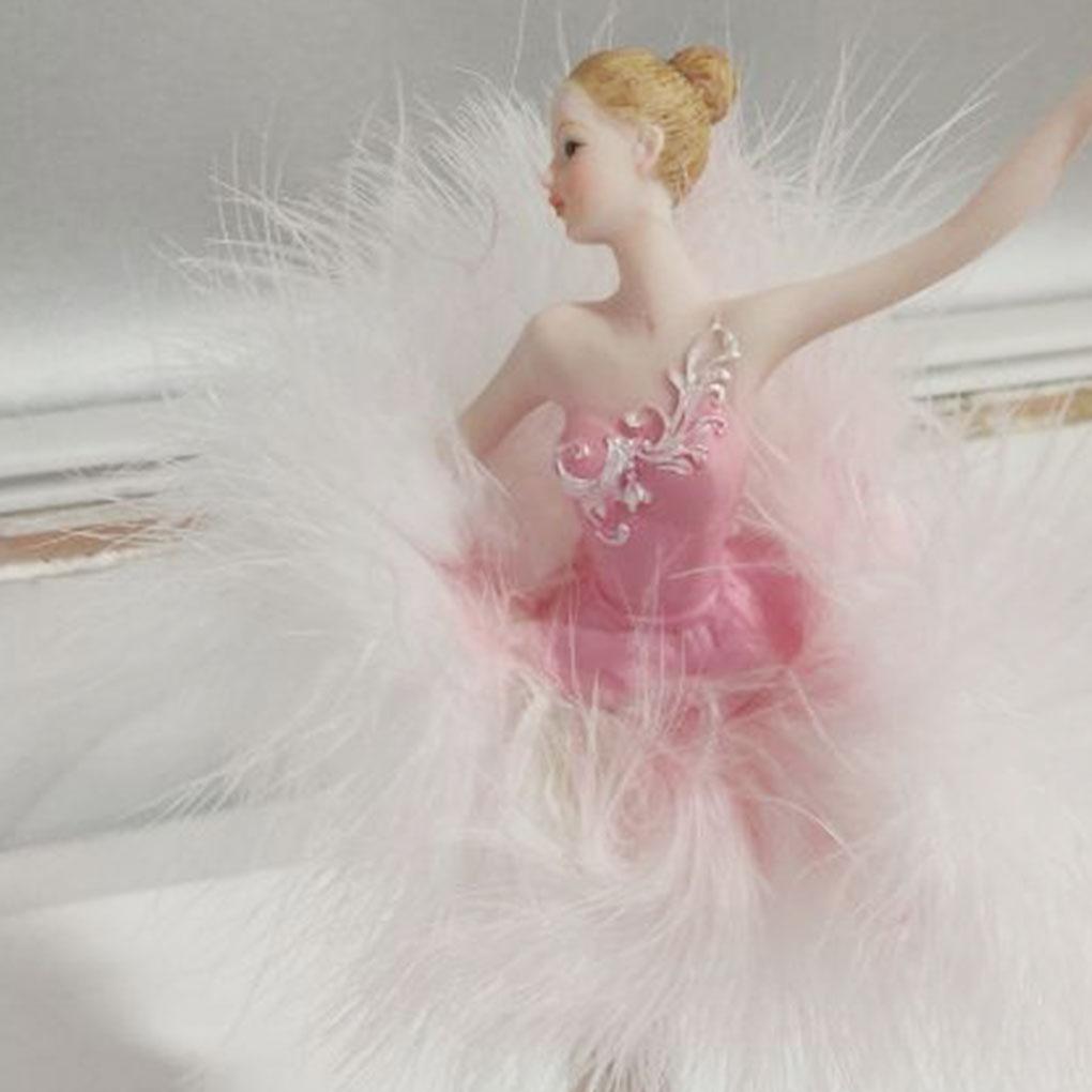 Carillon Ballerina Ballerina Danzante Artigianato Elegante Scatole Girevoli Ornamenti Ragazze Natale Casa Compleanno Regalo
