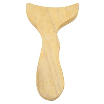 Hölzliches Gua Sha Brett Muskelentspannung Müdigkeitslinderung Körper Schaben Massage Werkzeug für Schulter Nacken Oberschenkel Arm