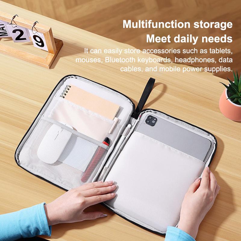 Custodia protettiva per tablet per iPad Air, Xiaomi e altri; Custodia Pratica da 9-13 pollici per Viaggio