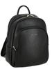 David Jones Women's Urban Backpack, Eco-leather, Black