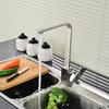 Stainless Steel Kitchen Faucet One Click Water Stop Multi-function 360 degree rotationa Single holes Kitchen Sink Faucet