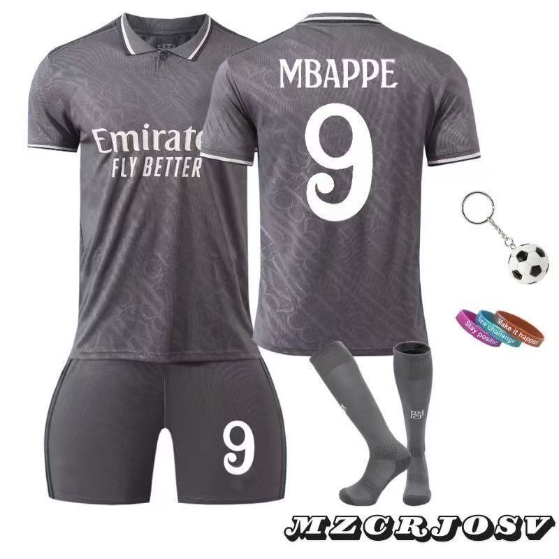 Sportuitrusting voor Kinderen Mbappe Serie MzcrJosv® Polyester Grijs Trainingskleding