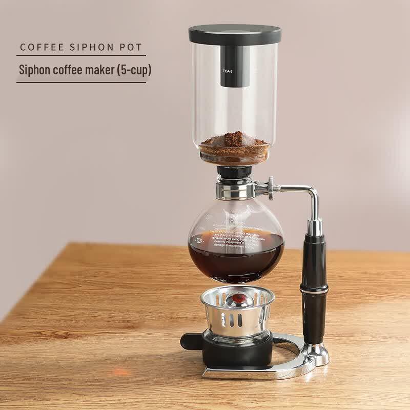 Qiwei Heat-Resistant Glass Siphon Coffee Maker